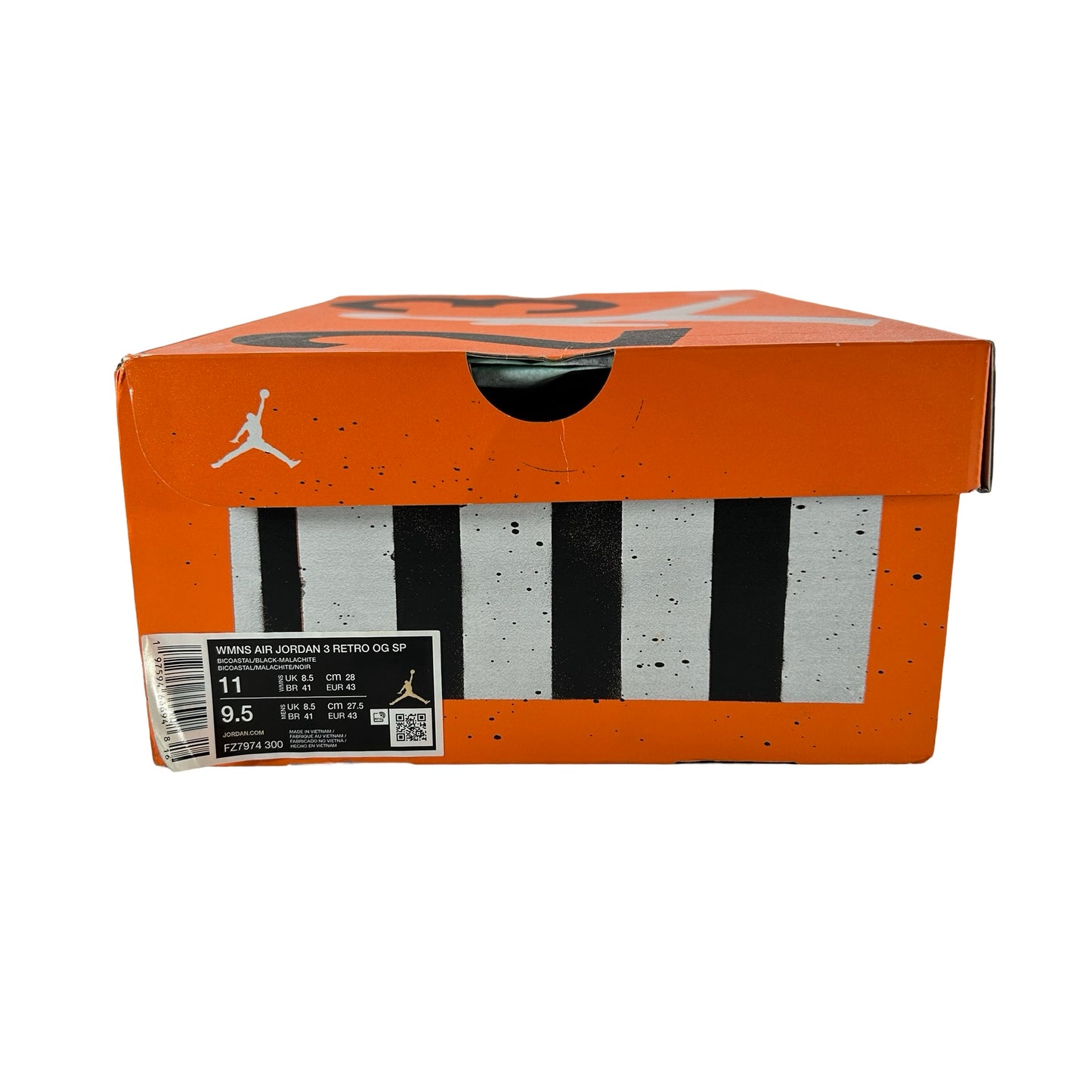 FZ7974 300 Jordan 3 Retro Nina Chanel Abney Bicoastal (Women's) [USED] - 11 W / 9.5 M (Used)