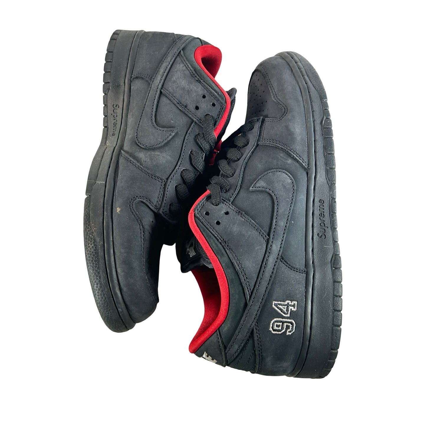 HQ8487 001 Nike SB Dunk Low Supreme 94 Black [USED] - 10 M (Used4)