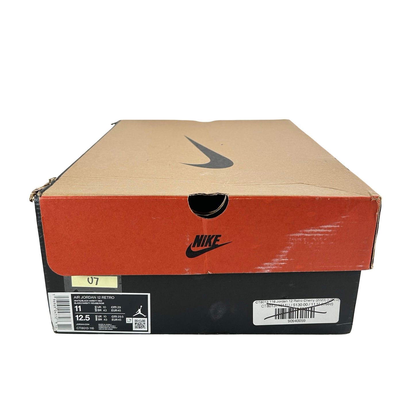 CT8013 116 Jordan 12 Retro Cherry (2023) [USED] - 11 M (Used7)