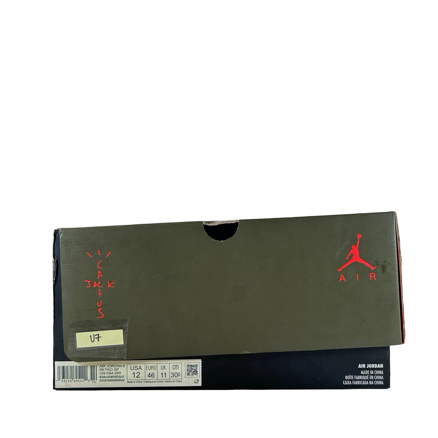 CN1084 200 Jordan 6 Retro Travis Scott [USED] - 12 M (Used7)
