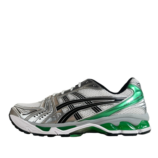 1201A019 110 ASICS Gel-Kayano 14 White Malachite Green [USED] - 13 M (Used2)
