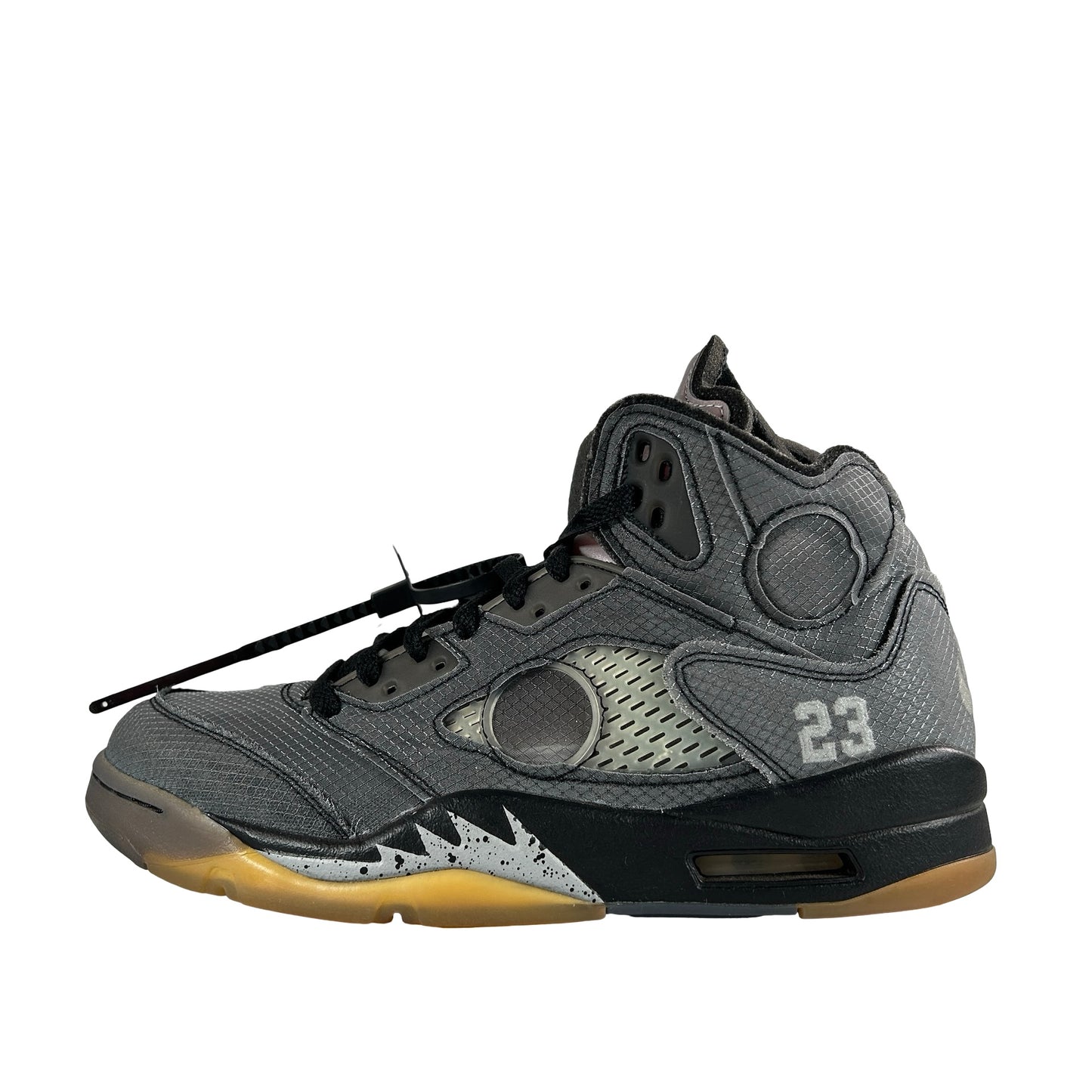 CT8480 001 Jordan 5 Off-White Black [USED] - 8.5 M (Used2)