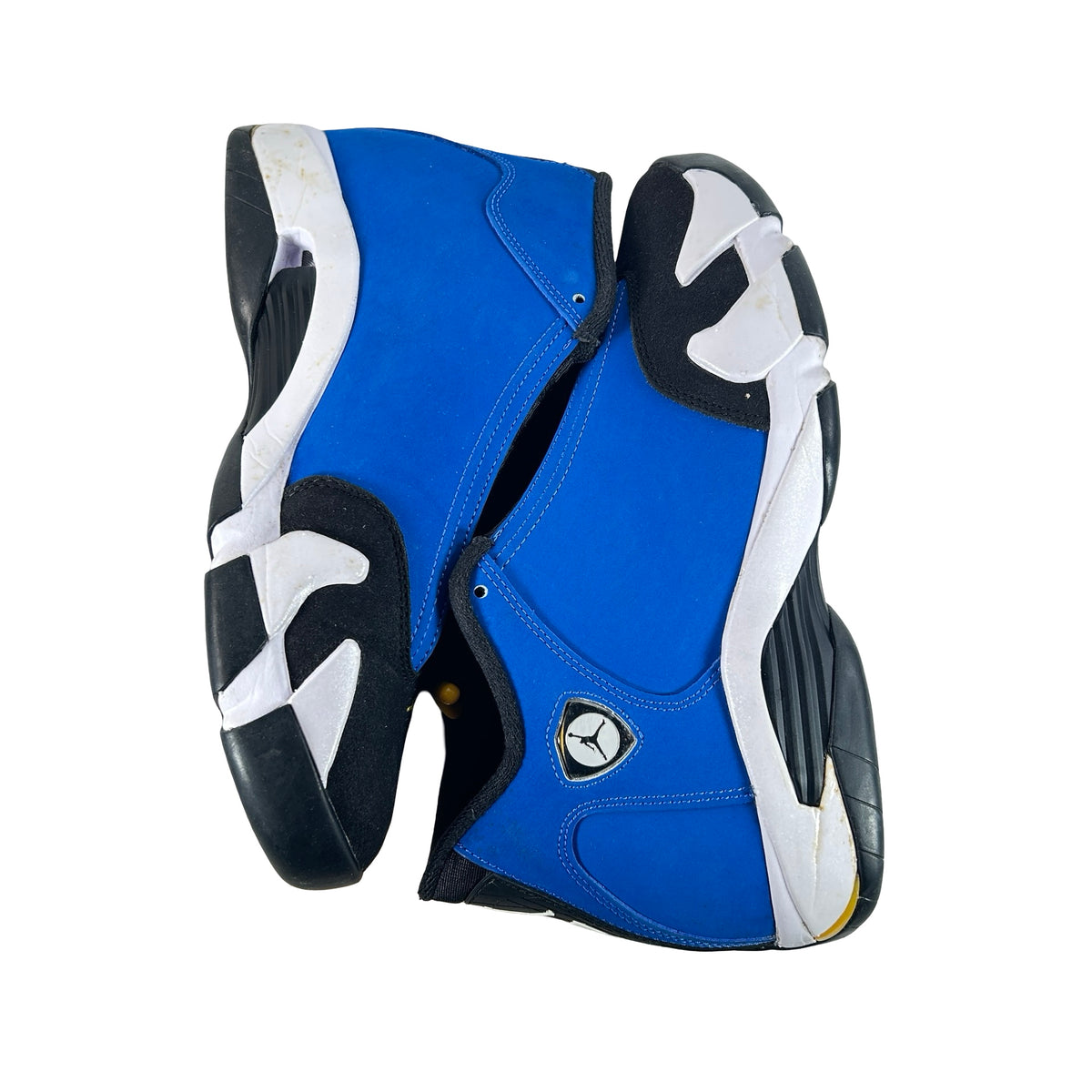 487471 407 Jordan 14 Retro Laney [USED] - 9 M (Used2) (No Insoles)