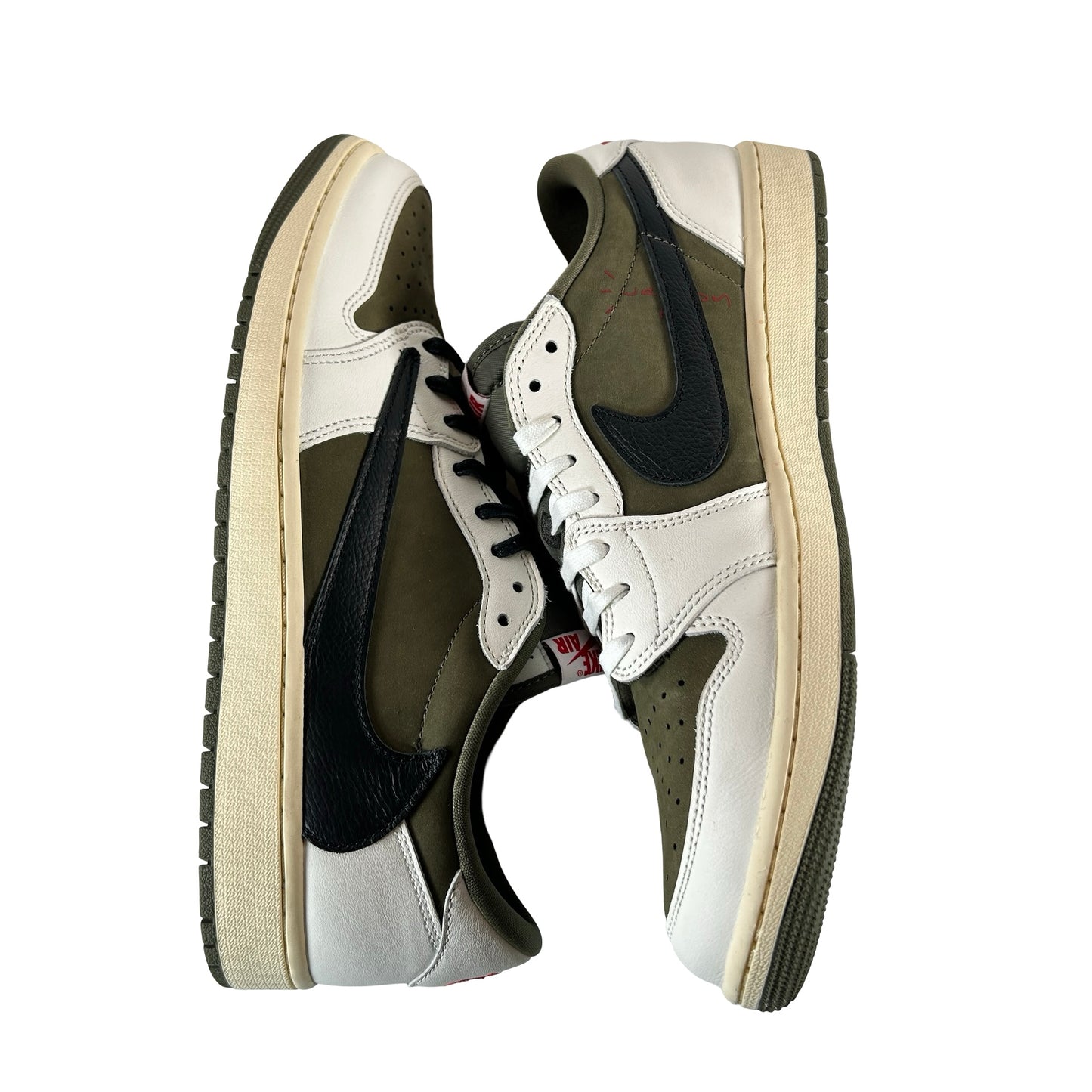 DM7866 200 Jordan 1 Retro Low OG SP Travis Scott Medium Olive [USED] - 12 M (Used5)