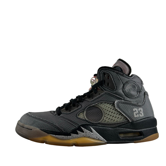 CT8480 001 Jordan 5 Off-White Black [USED] - 9 M (Used12)