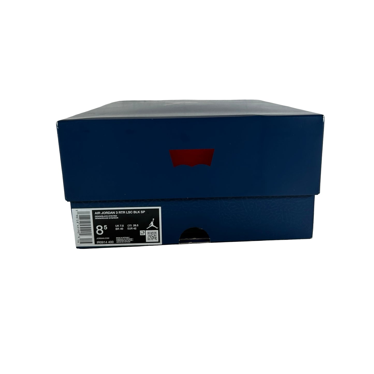 IR0914 400 Jordan 3 Retro Levi’s Black [USED] - 8.5 M (Used)