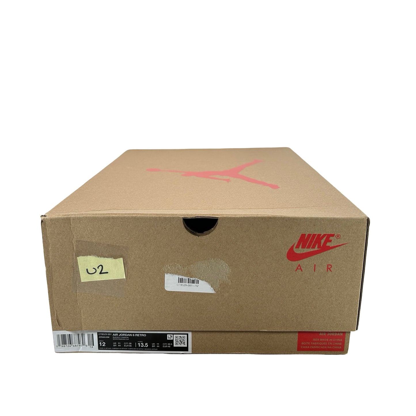 CT8529 001 Air Jordan 6 Retro Reverse Infrared Salesman (2026) [USED] - 12 M (Used2)