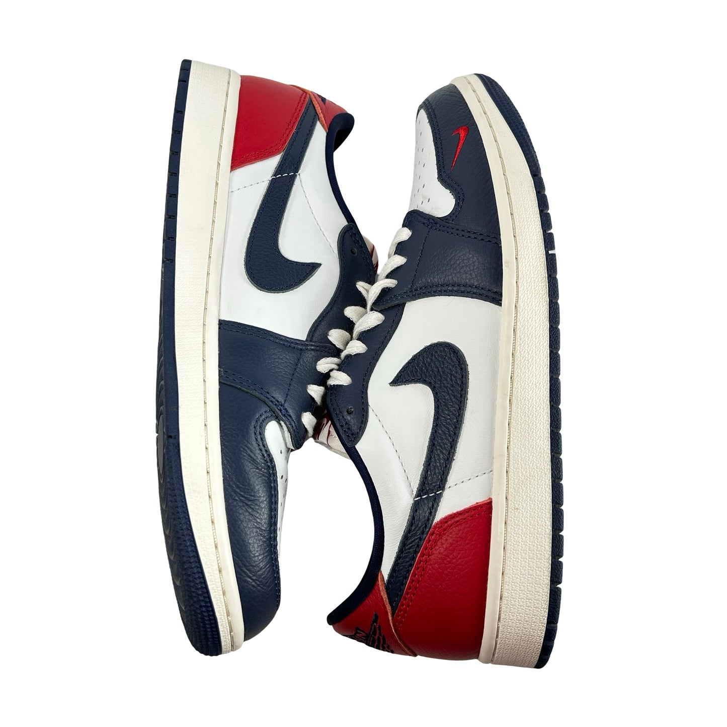 HQ2993 100 Jordan 1 Retro Low OG Howard University [USED] - 9.5 M (Used)