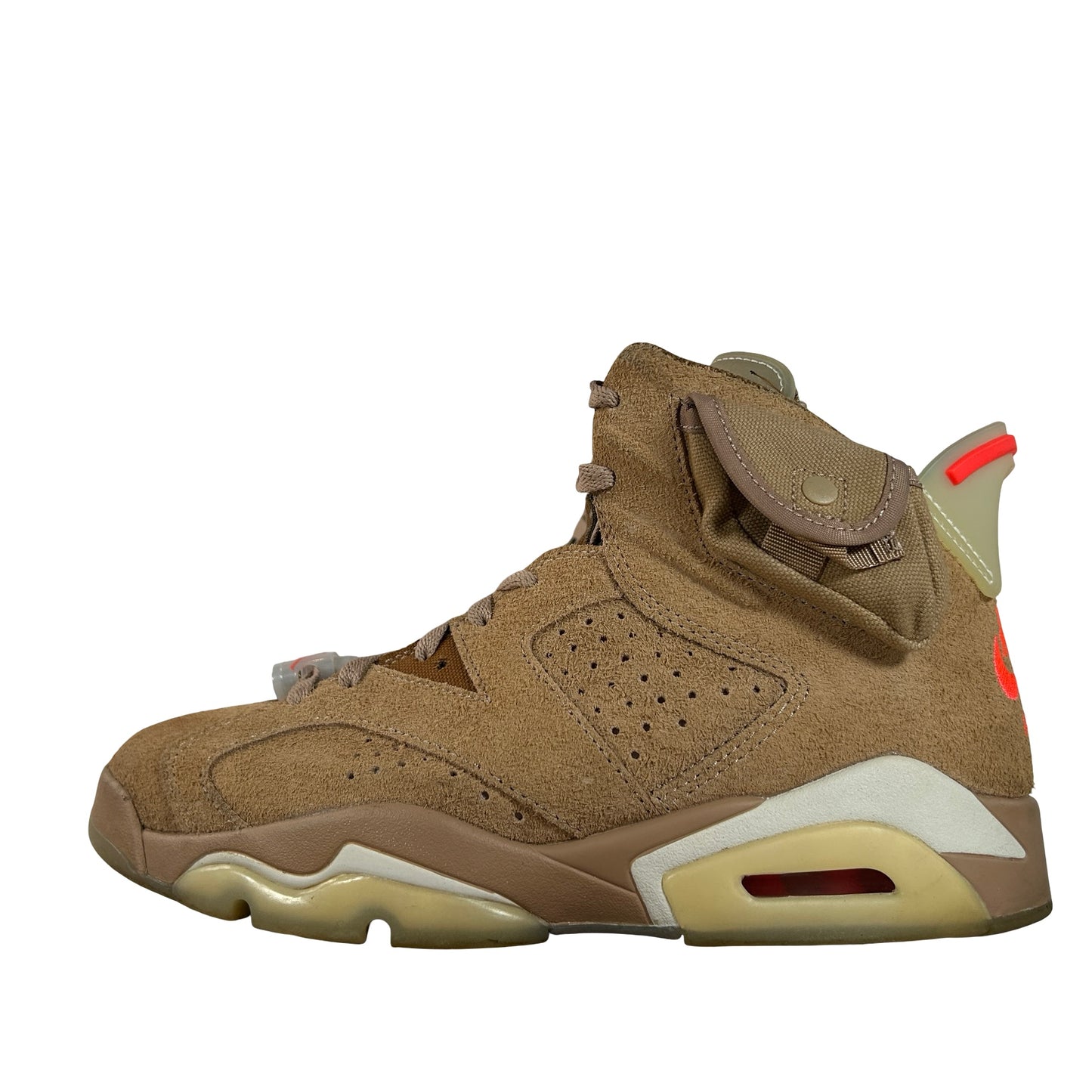 DH0690 200 Jordan 6 Retro Travis Scott British Khaki [USED] - 7 M (Used2)
