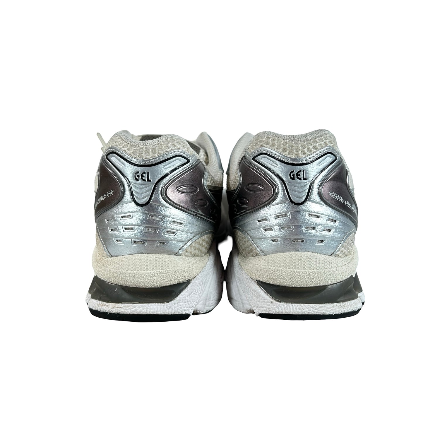 1201A019 108 ASICS Gel-Kayano 14 Cream Black Metallic Plum [USED] - 10 M (Used2)