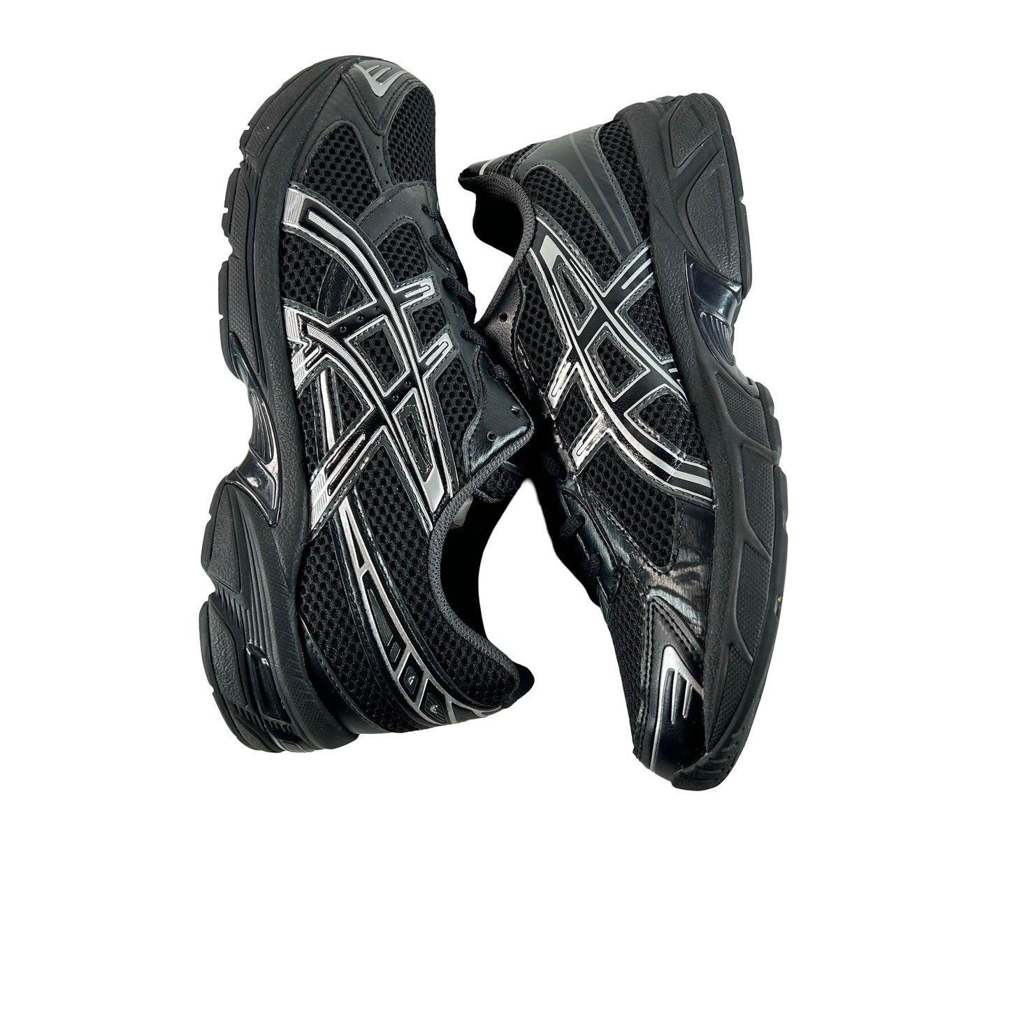 1201A906 001 ASICS Gel-1130 Black Pure Silver [USED] - 9.5 M (Used3)