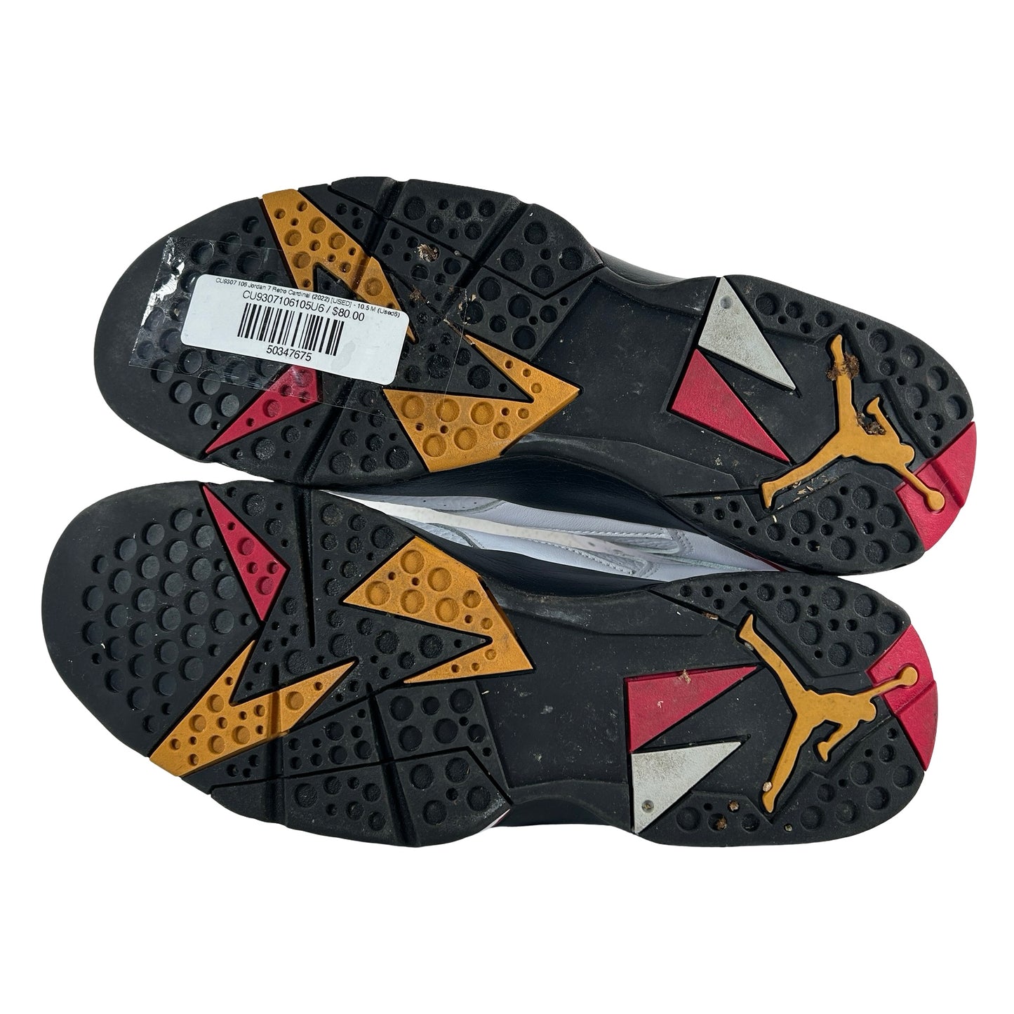 CU9307 106 Jordan 7 Retro Cardinal (2022) [USED] - 10.5 M (Used6)