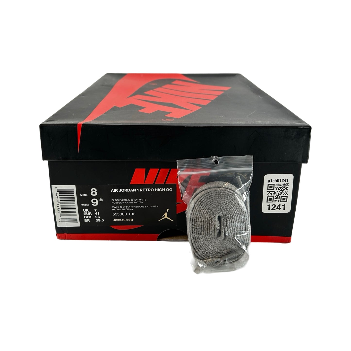 555088 013 Jordan 1 Shadow (2018) [USED] - 8 M (Used)