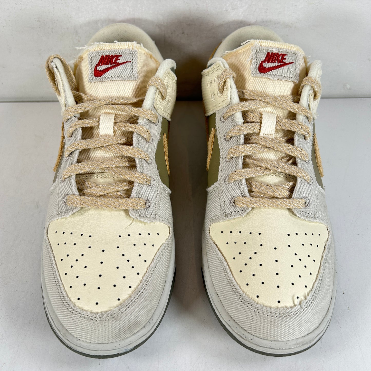 FZ4341 100 Nike Dunk Low Light Bone Dark Stucco (Women's) [USED] - 11.5W (Used)