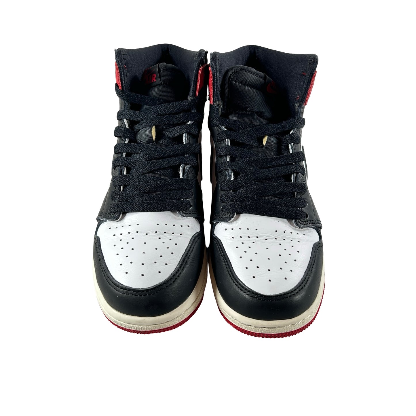 FD1437 106 Jordan 1 Retro High OG Black Toe Reimagined (GS) - 5 Y (Used) (No Box)