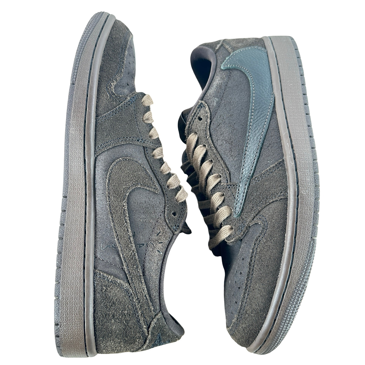 DM7866 202 Jordan 1 Retro Low OG SP Travis Scott Velvet Brown [USED] - 8 M (Used10)