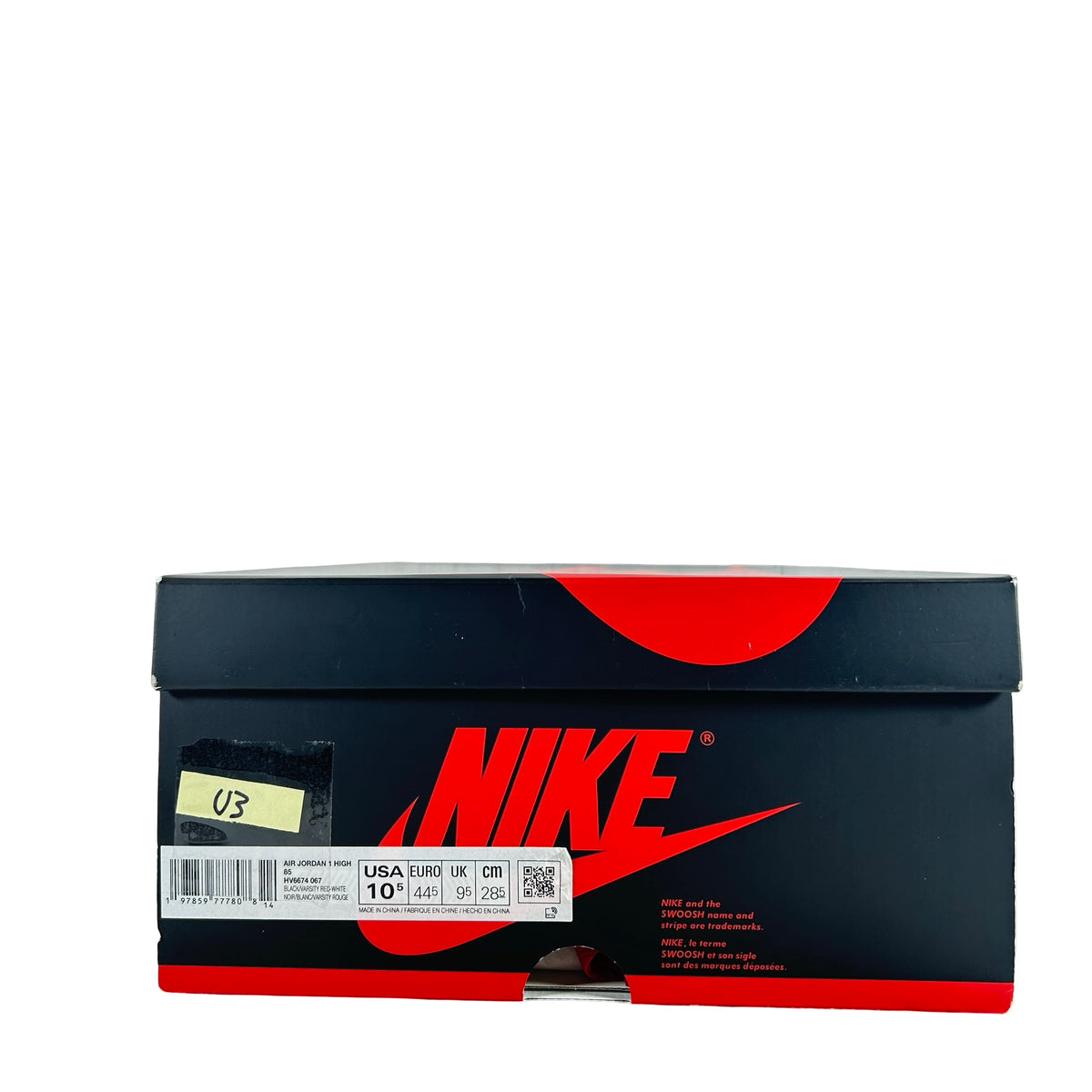HV6674 067 Jordan 1 Retro High '85 OG Bred (2025) [USED] - 10.5 M (Used3)