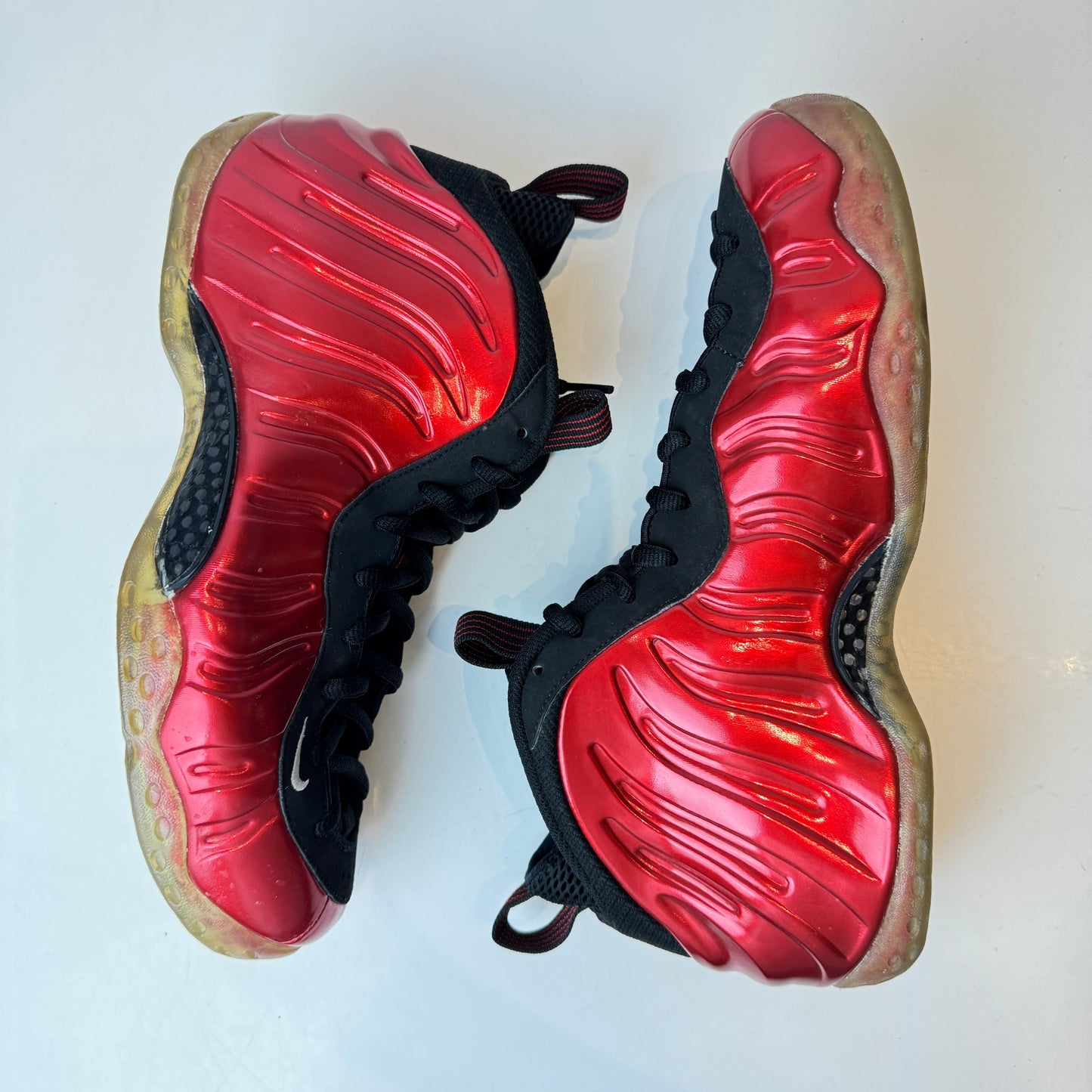 314996 610 Nike Air Foamposite One Metallic Red (2012) [USED] - 11 M (Used)
