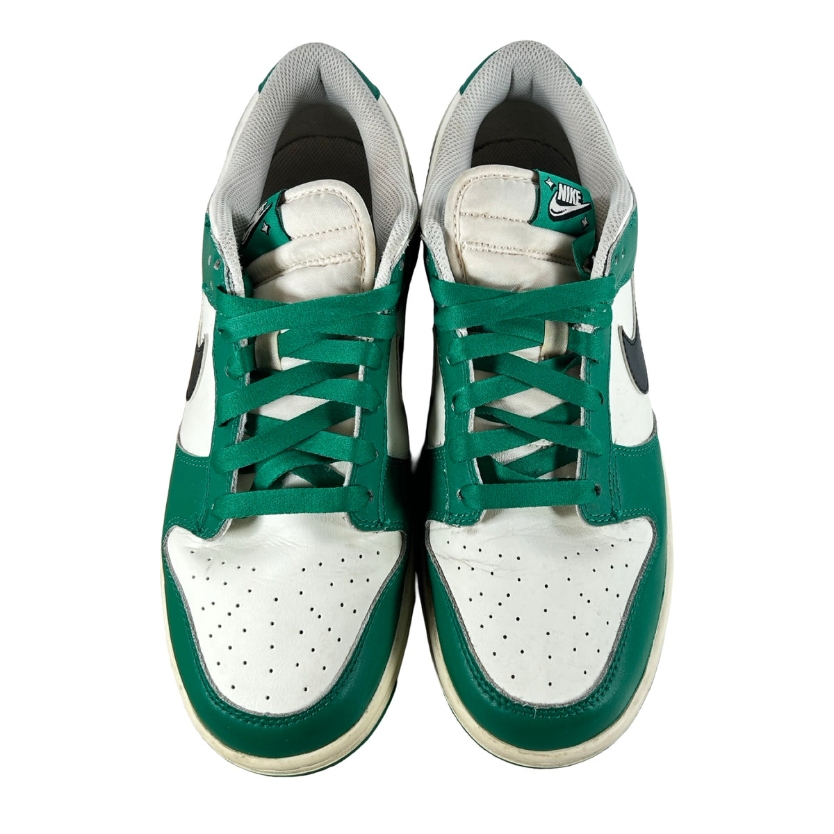 DR9654 100 Nike Dunk Low SE Lottery Pack Malachite Green [USED] - 9.5 M (Used)