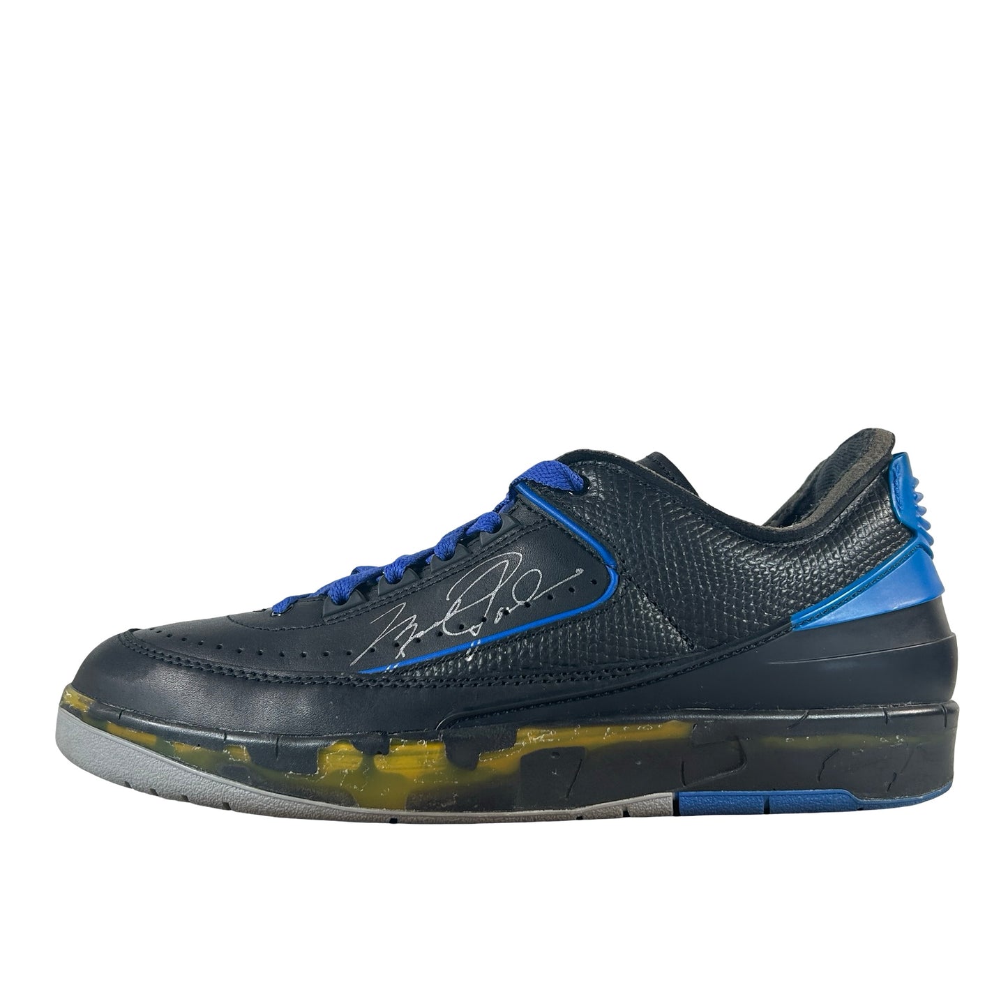 DJ4375 004 Jordan 2 Retro Low SP Off-White Black Blue [USED] - 9 M (Used)