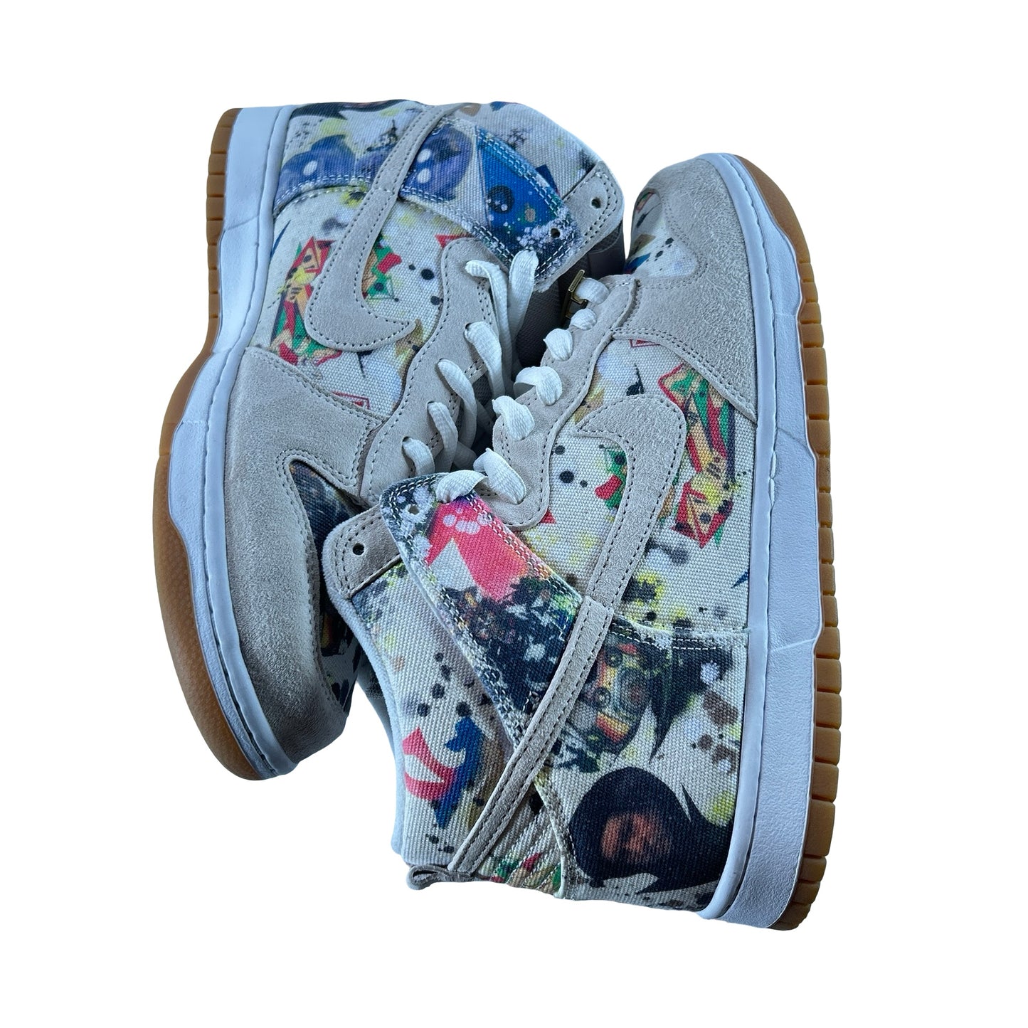 FD8779 100 Nike SB Dunk High Supreme Rammellzee [USED] - 10 M (Used3)