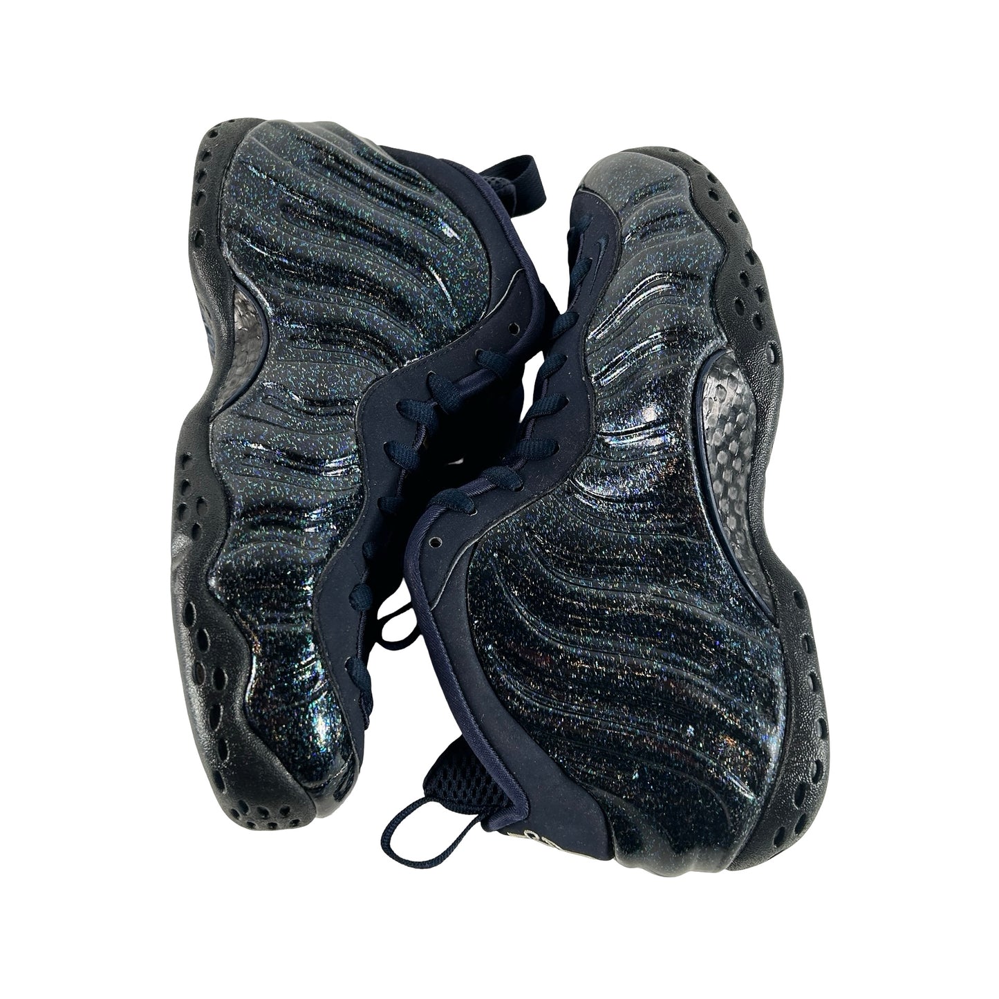 AA3963 400 Nike Air Foamposite One Obsidian Glitter (Women's) [USED] - 8.5 W (VNDS)