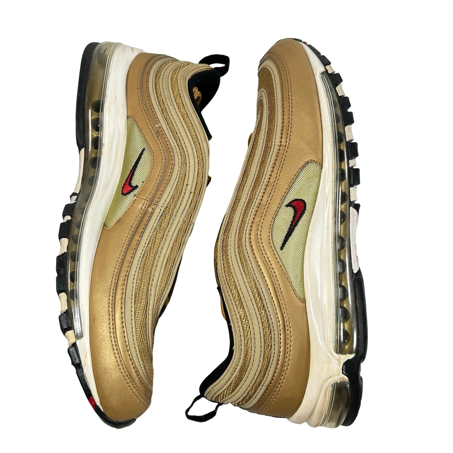 884421 700 Nike Air Max 97 Metallic Gold (2017/2018) [USED] - 13 M (Used)