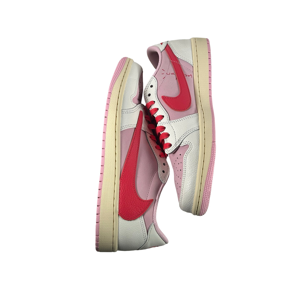 IQ7604 101 Jordan 1 Retro Low OG SP Travis Scott Sail Tropical Pink [USED] - 8.5 M (Used2)