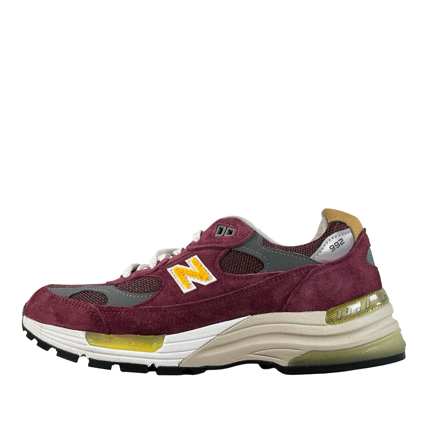 M992CA New Balance 992 Burgundy Gold [USED] - 8 M (Used)