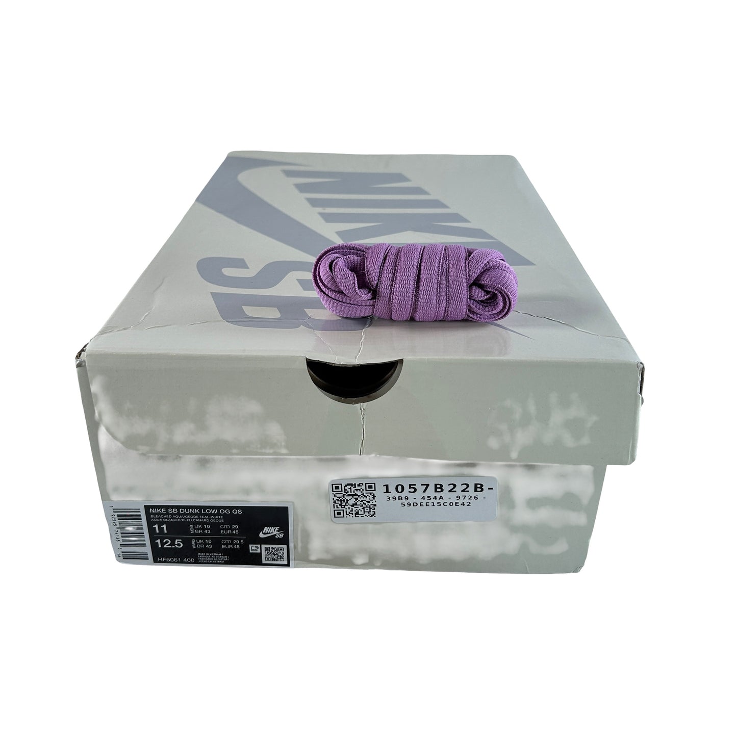 HF6061 400 Nike SB Dunk Low Futura Laboratories Bleached Aqua [USED] - 11 M (Used)