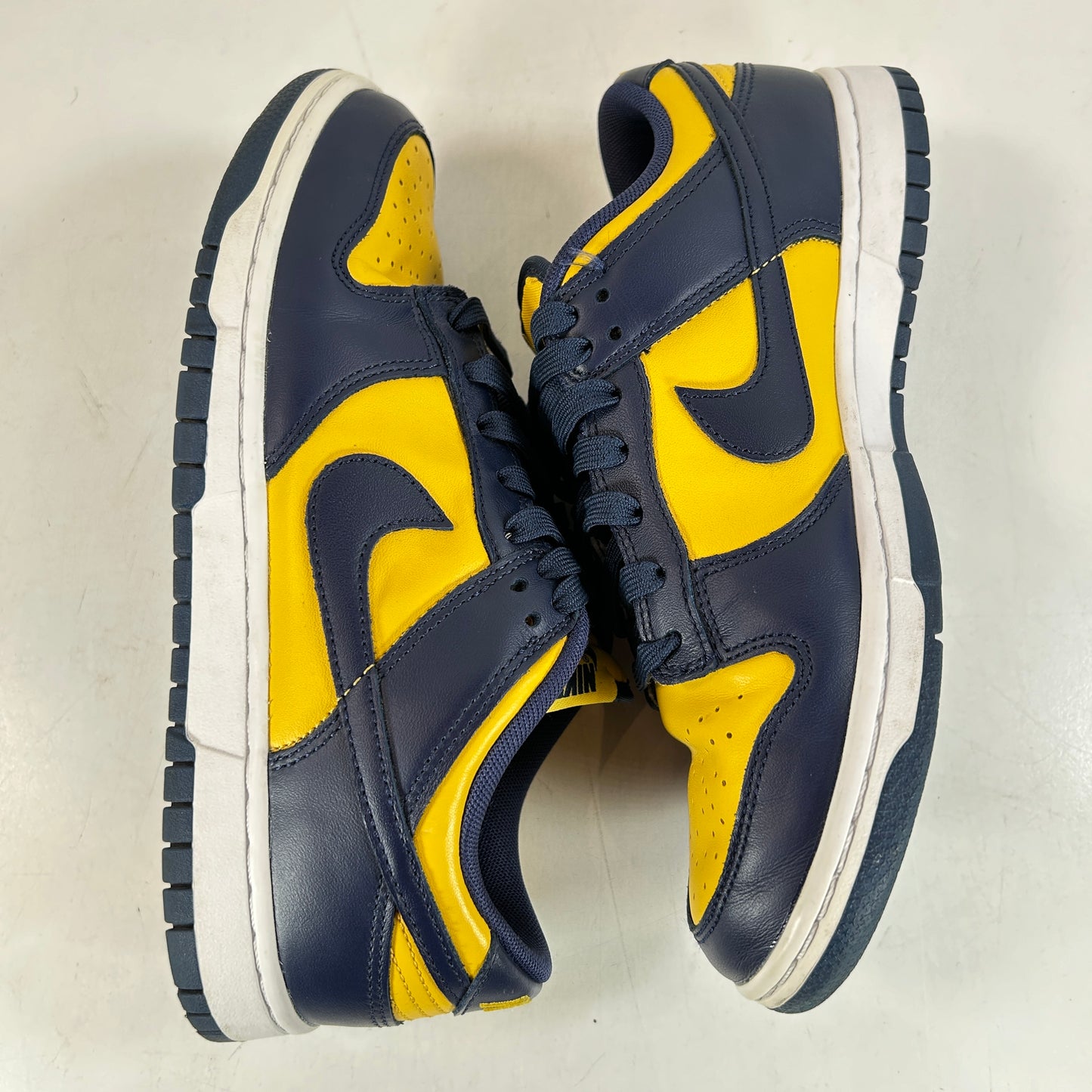 DD1391 700 Nike Dunk Low Michigan (2021) [USED] - 8 M (Used) (No Box)