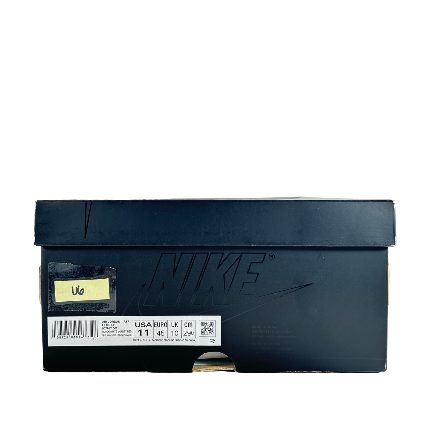 IO7847 002 Jordan 1 Retro High OG SP Fragment x Union LA Varsity Red Sport Royal [USED] - 11 M (Used6)