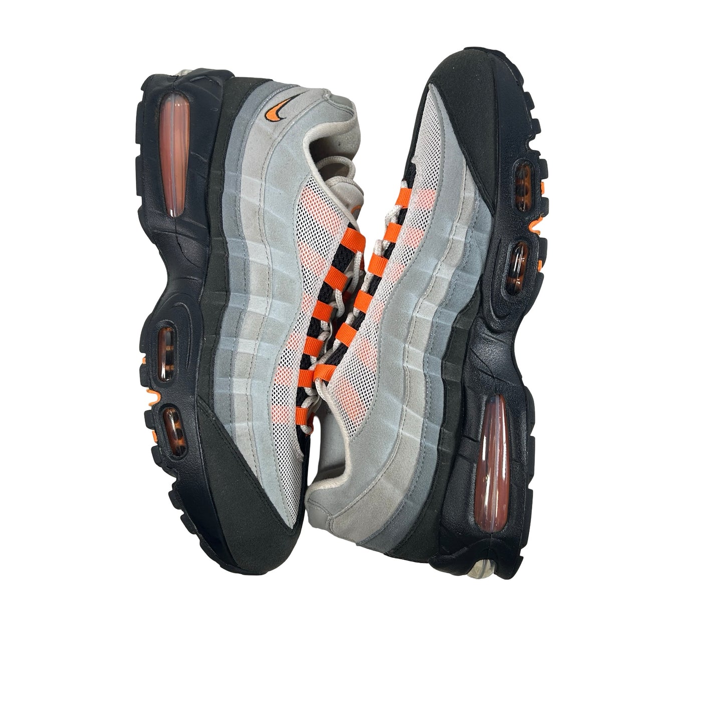 HM4740 005 Nike Air Max 95 OG Big Bubble Bright Mandarin (2025) [USED] - 11 M (Used)