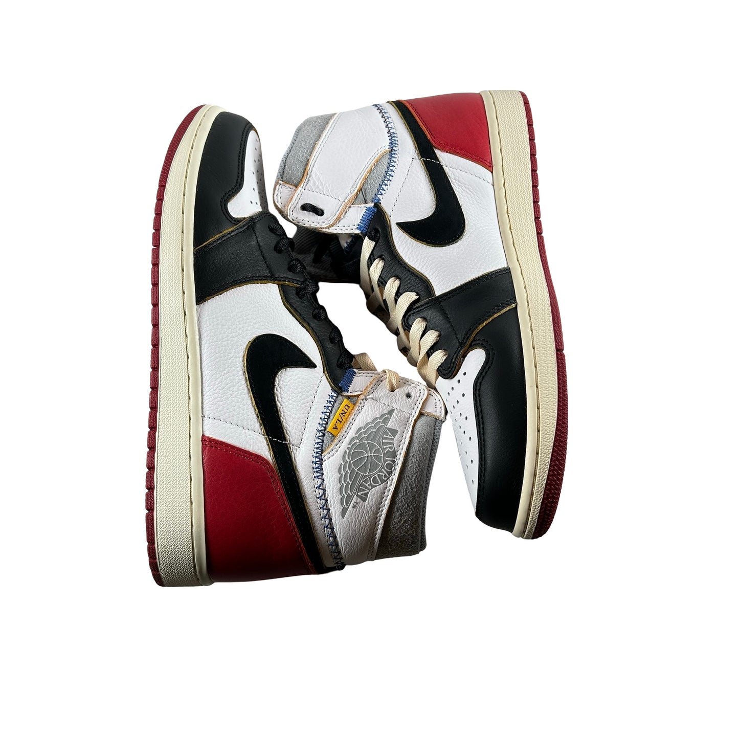 BV1300 106 Jordan 1 Union Black Toe [USED] - 9.5 M (VNDS)