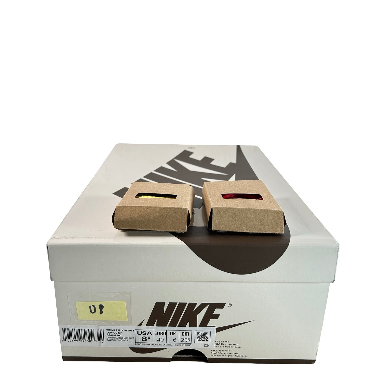 DZ4137 700 Jordan 1 Retro Low OG SP Travis Scott Canary (Women's) [USED] - 8.5 W (Used8)