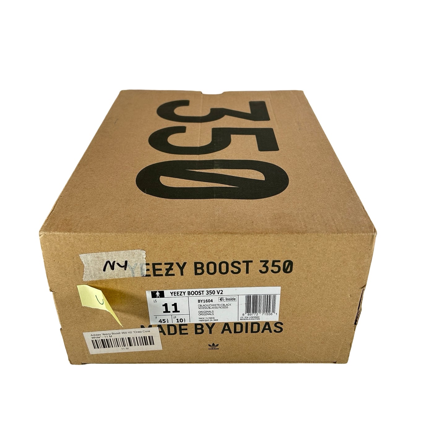 BY1604 adidas Yeezy Boost 350 V2 Core Black White [USED] - 11 M (Used4)
