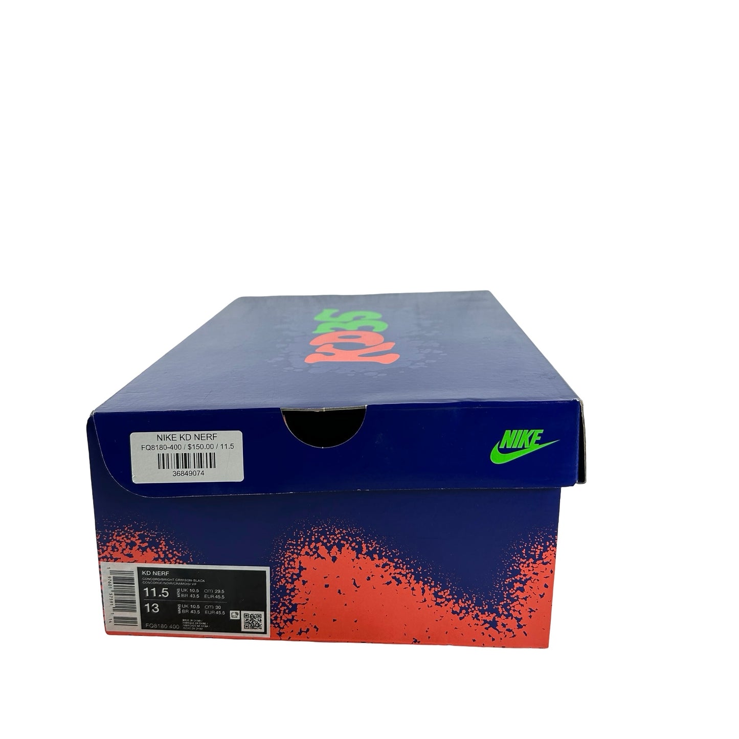 FQ8180 400 Nike KD 4 NERF (2024) [USED] - 11.5 M (Used)