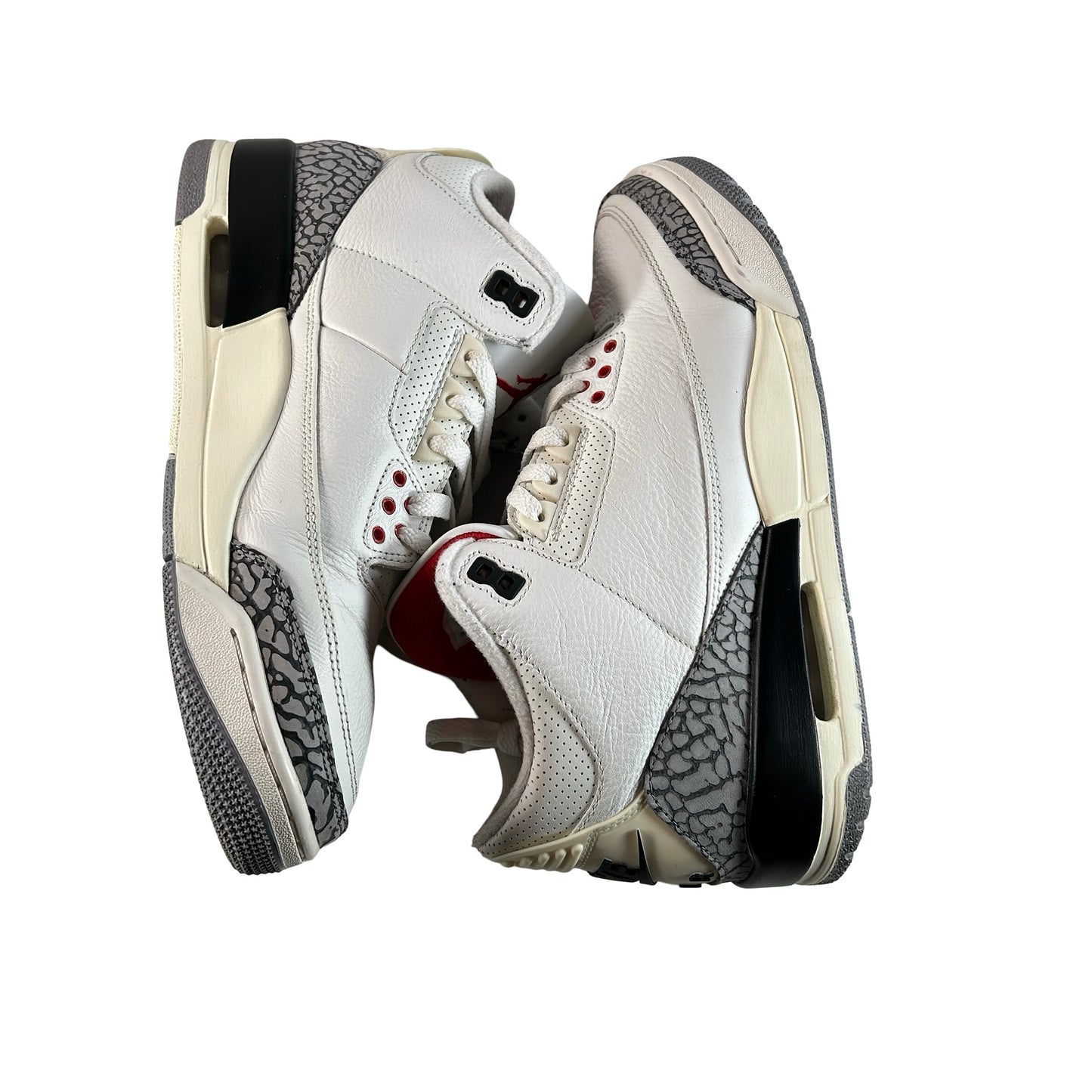 DN3707 100 Jordan 3 Retro White Cement Reimagined [USED] - 9.5 M (Used14)