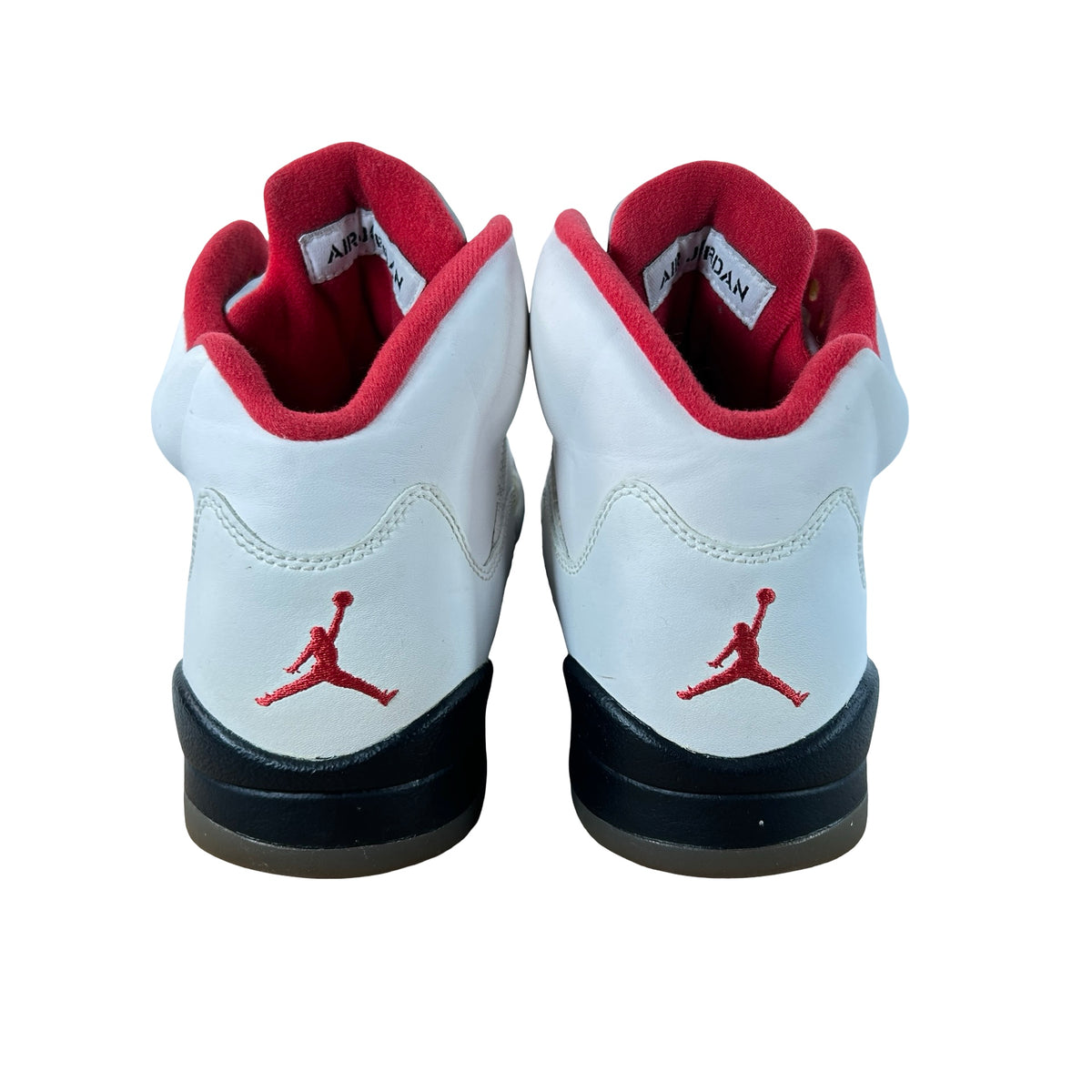 440888 100 Jordan 5 Retro Fire Red 2013 (GS) [USED] - 7 Y (Used)