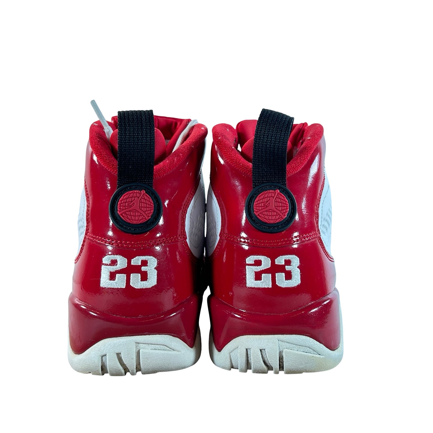 302370 160 Jordan 9 Retro White Gym Red [USED] - 9 M (Used) (No Box)