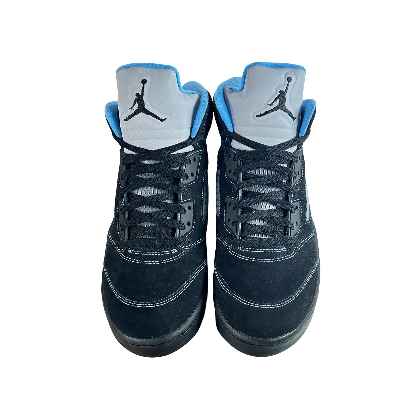 DD0587 008 Jordan 5 Retro Black University Blue (2026) [USED] - 12 M (Used3)