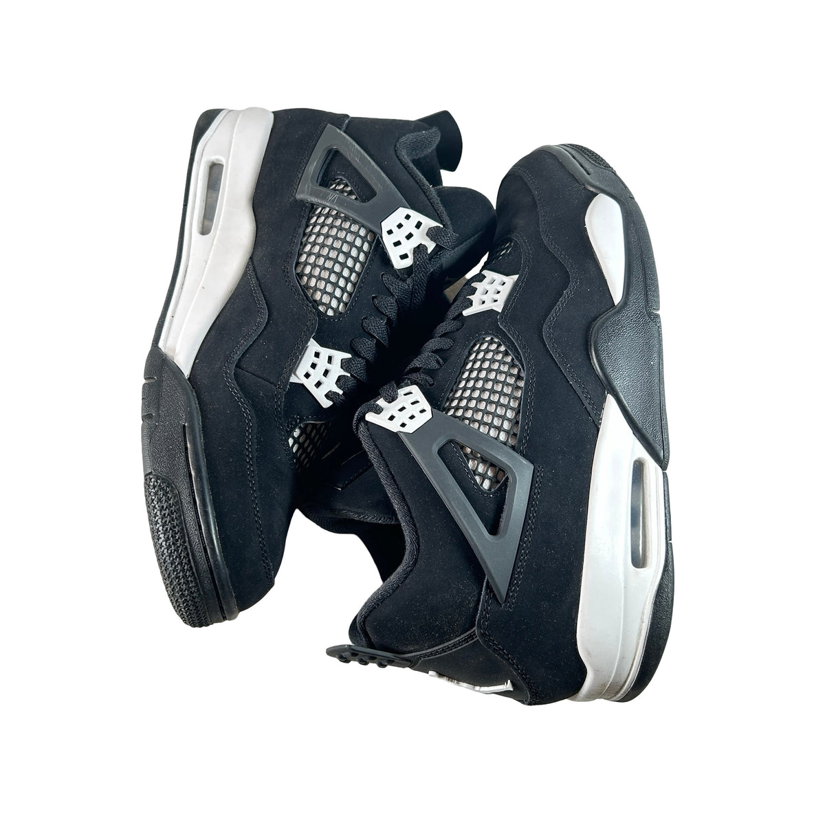 FQ8138 001 Air Jordan 4 Retro White Thunder [USED] - 10.5 M (Used10)