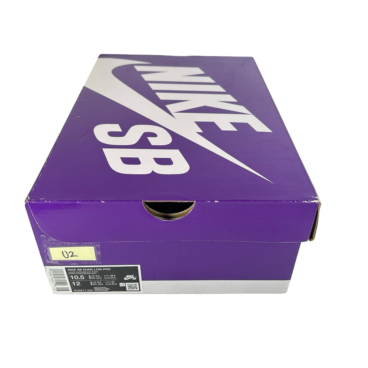 BQ6817 500 Nike SB Dunk Low Court Purple [USED] - 10.5 M (Used2)