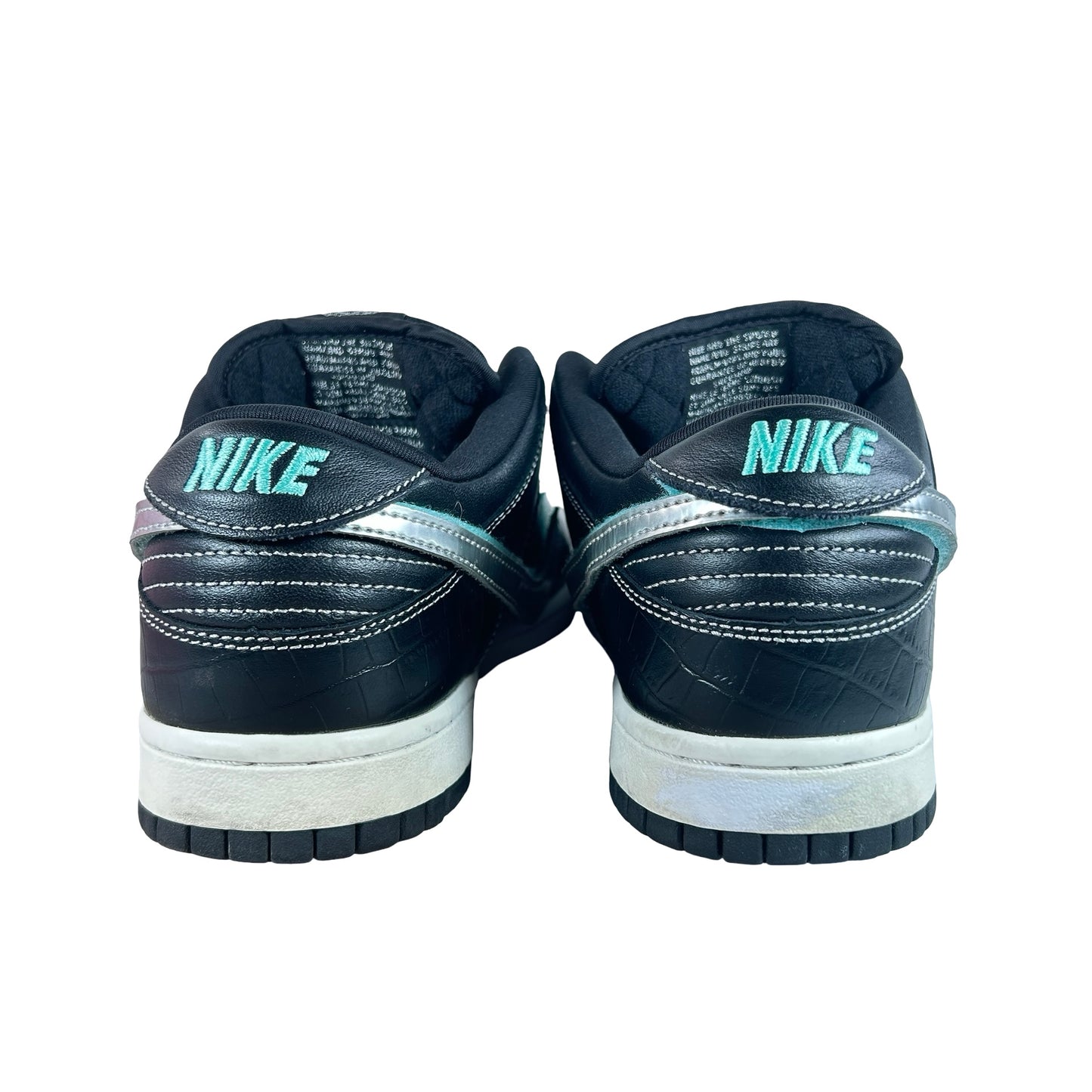 BV1310 001 Nike SB Dunk Low Diamond Supply Co. Black Diamond [USED] - 8.5 M (Used)