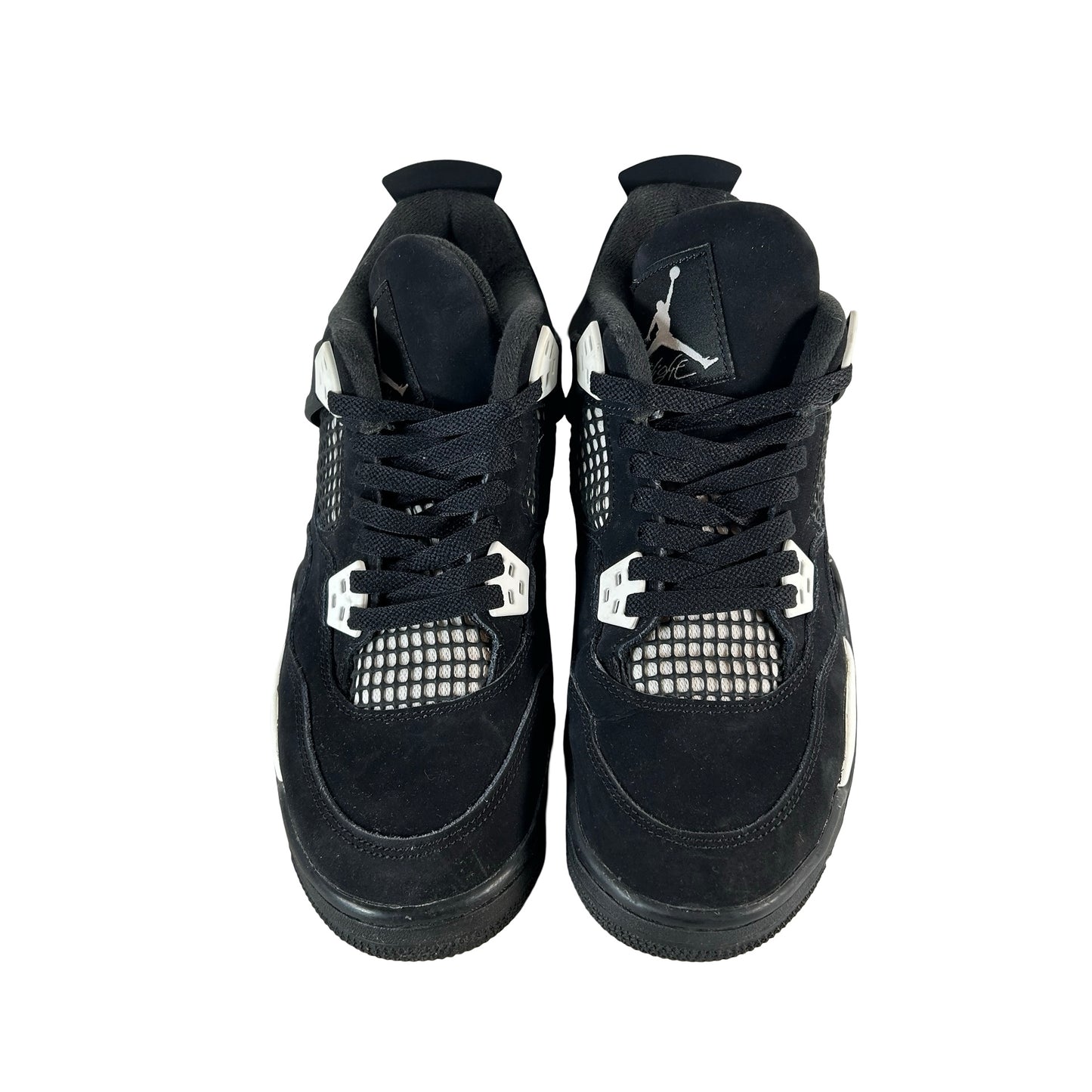 FQ8213 001 Jordan 4 Retro White Thunder (GS) [USED] - 7 Y (Used3)