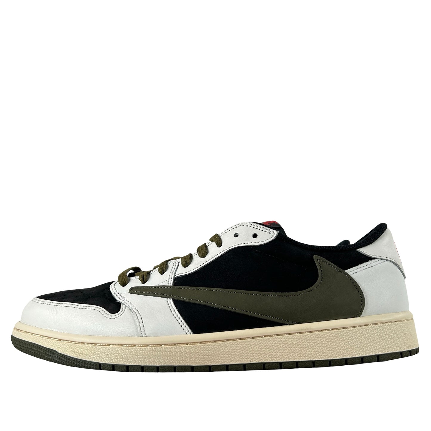DZ4137 106 Jordan 1 Retro Low OG SP Travis Scott Olive (W) [USED] - 14.5 W (Used)