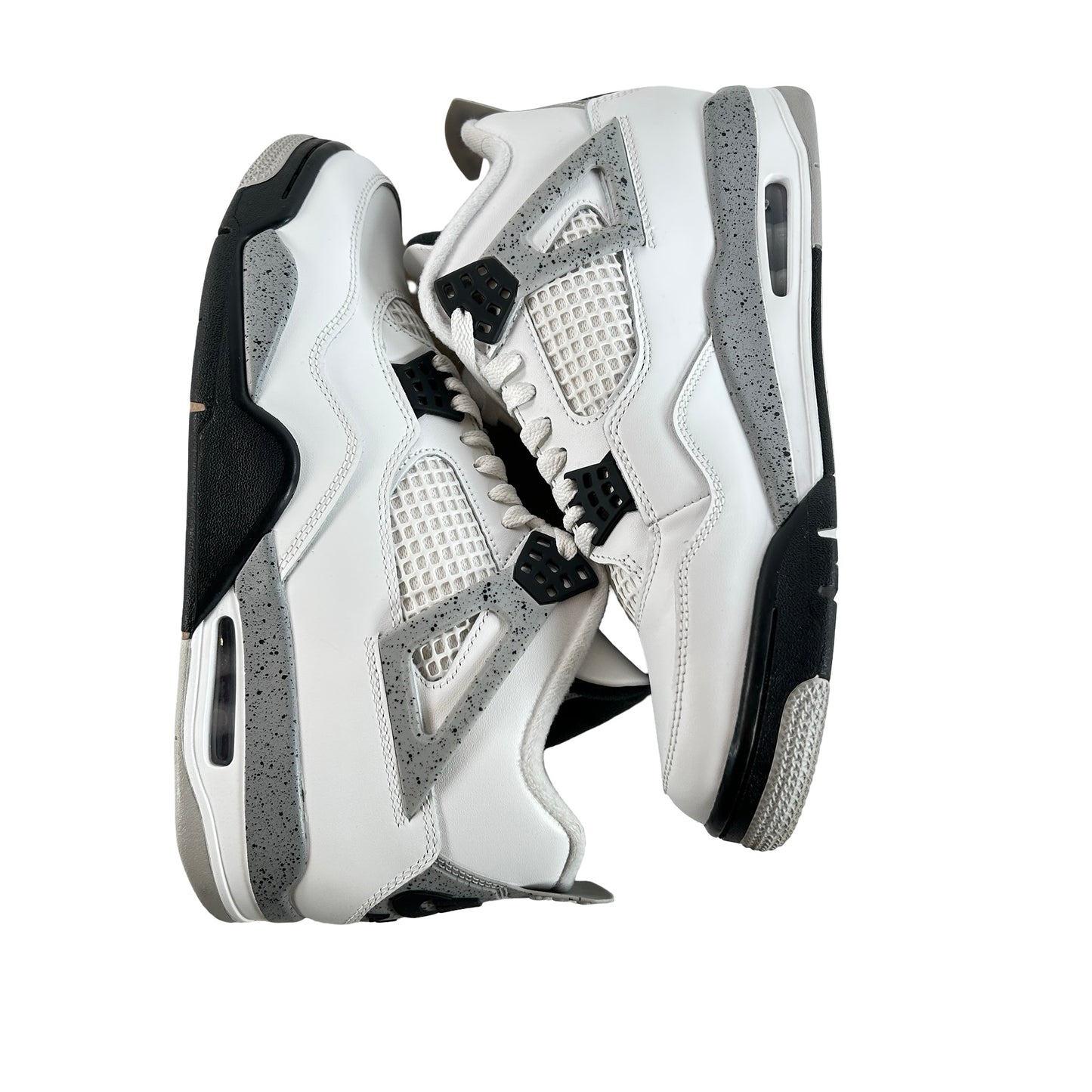 FV5029 100 Jordan 4 Retro White Cement (2025) [USED] - 10.5 M (Used2) (No Box2)