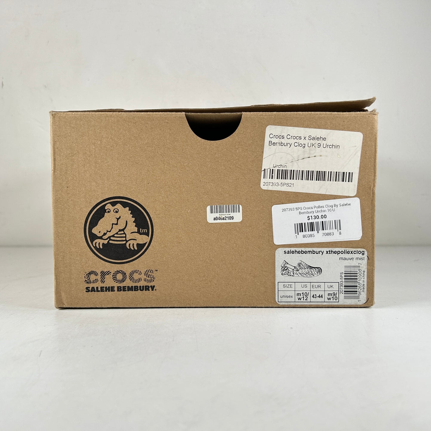 207393 5PS Crocs Pollex Clog by Salehe Bembury Urchin [USED] - 10 M (Used)