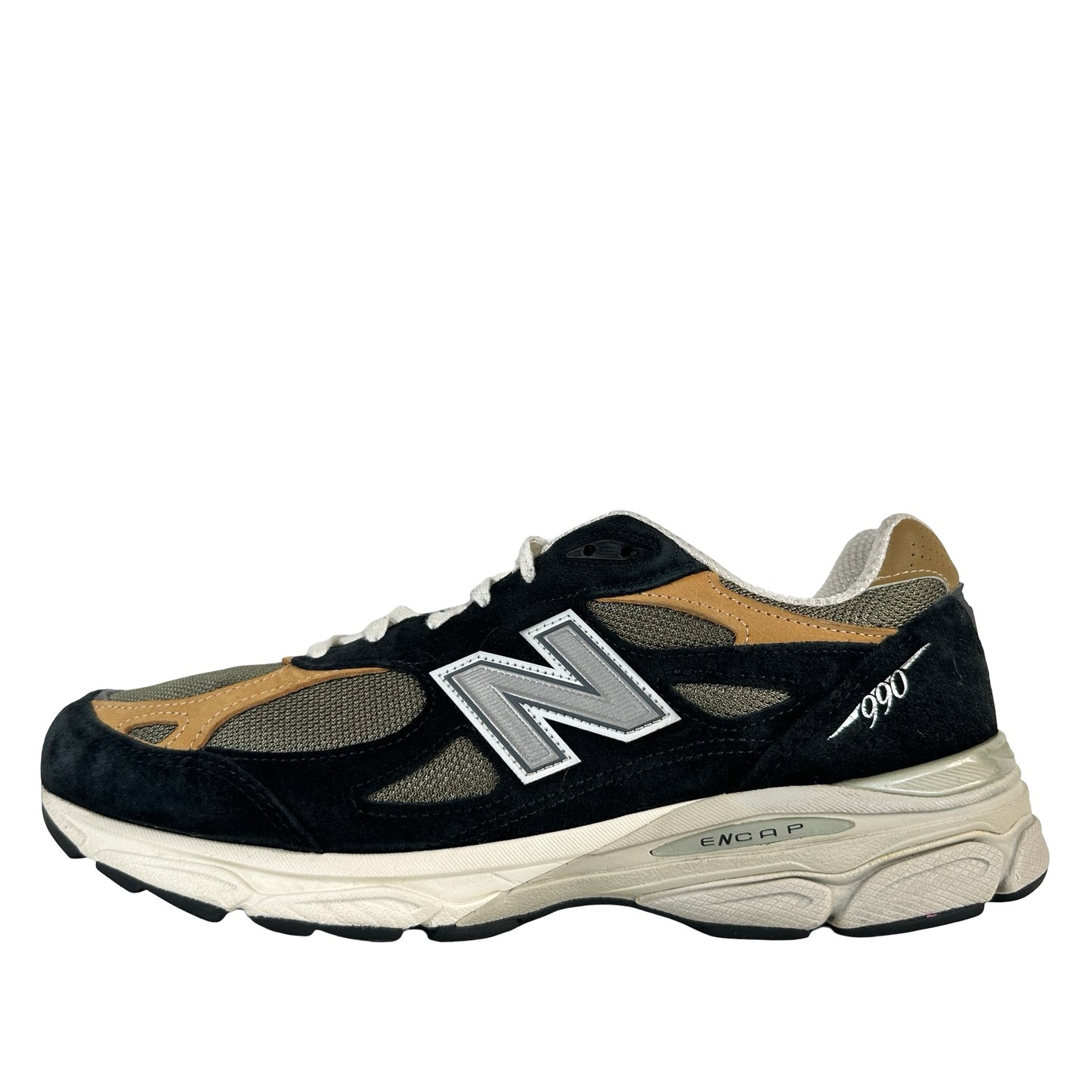 M990BB3 New Balance 990v3 MiUSA Black Tan [USED] - 11.5 M (Used)