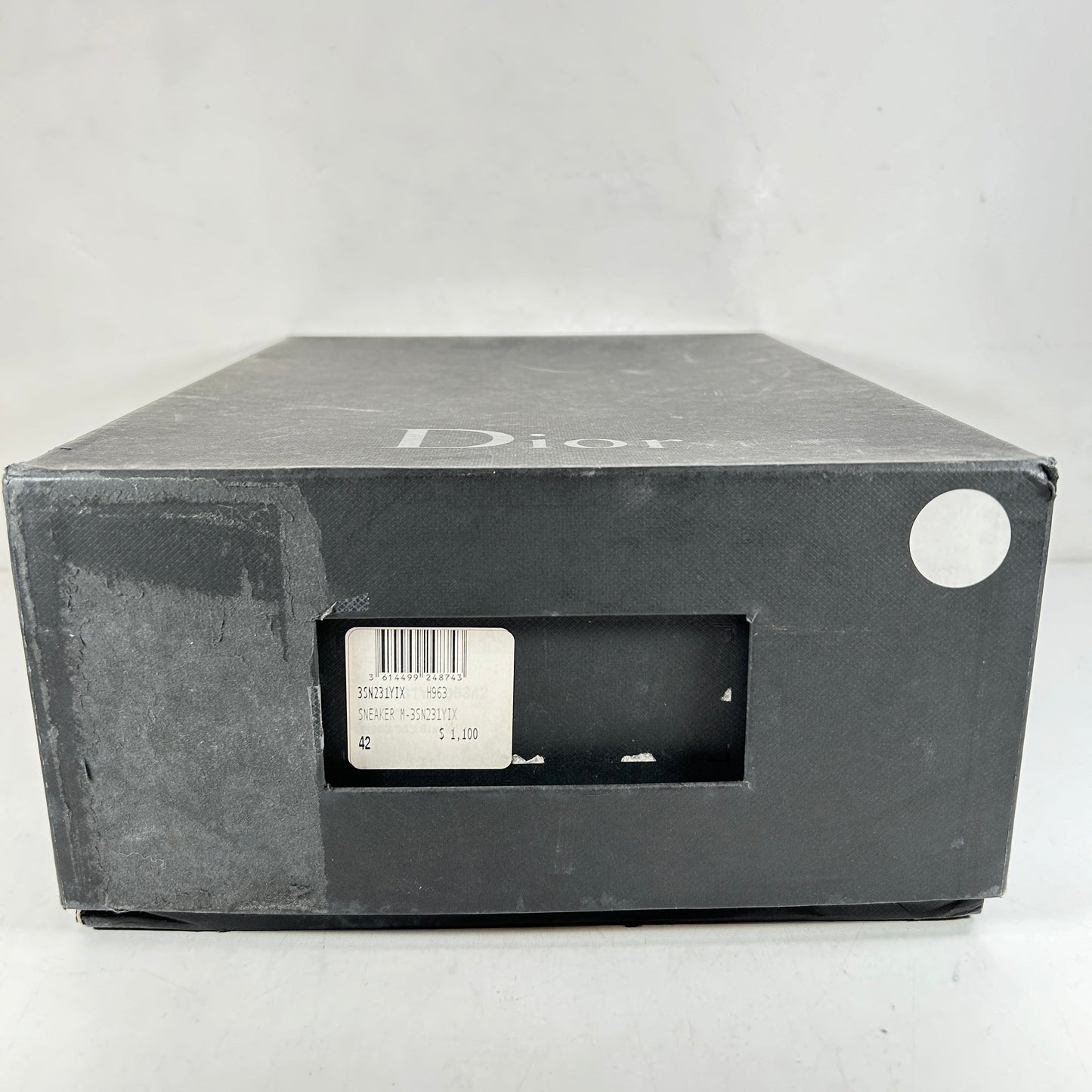 3SN231YIX Dior B22 Black Silver [USED] - 42 (Used)